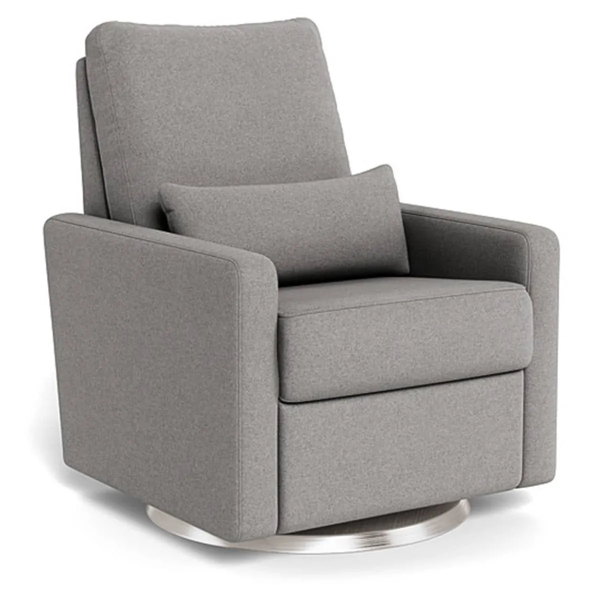 Matera Glider Motorized Swivel Recliner - Wool Fabric