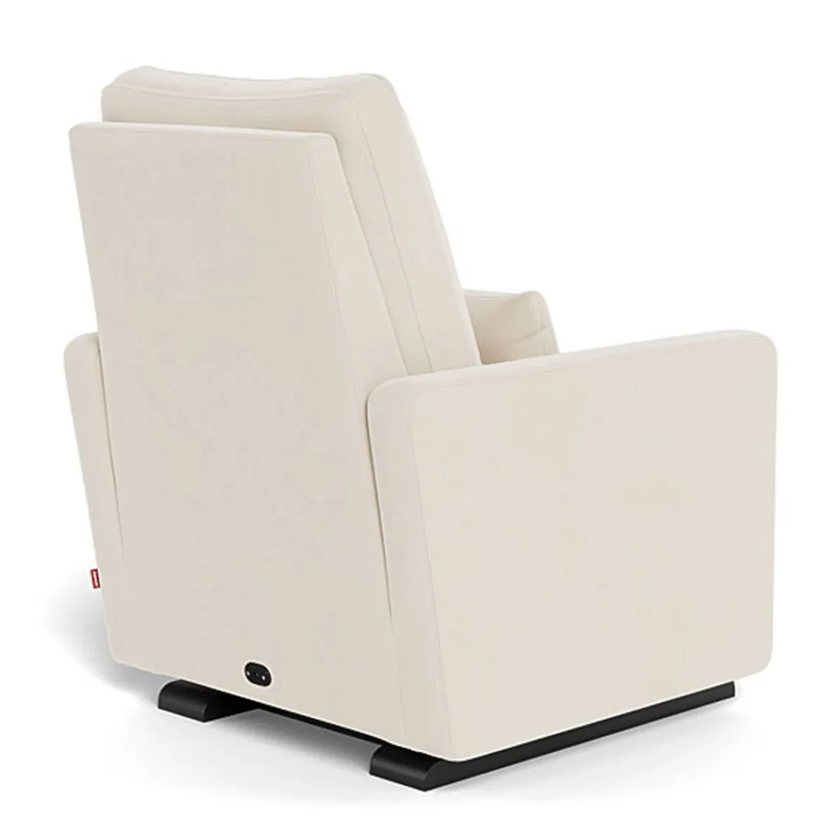 Matera Glider Motorized Recliner - European Fabric with Espresso Base