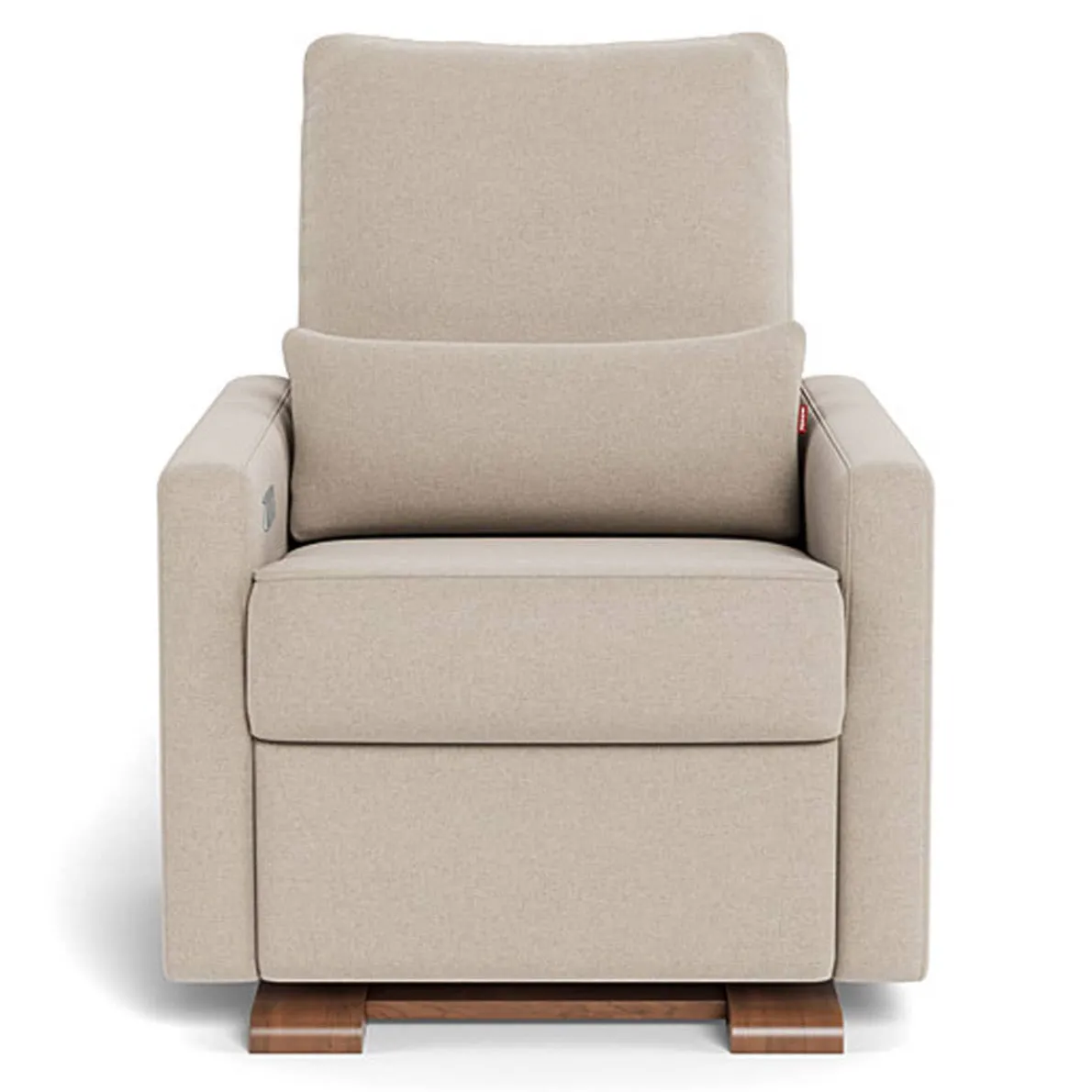 Matera Glider Motorized Recliner - Wool Fabric