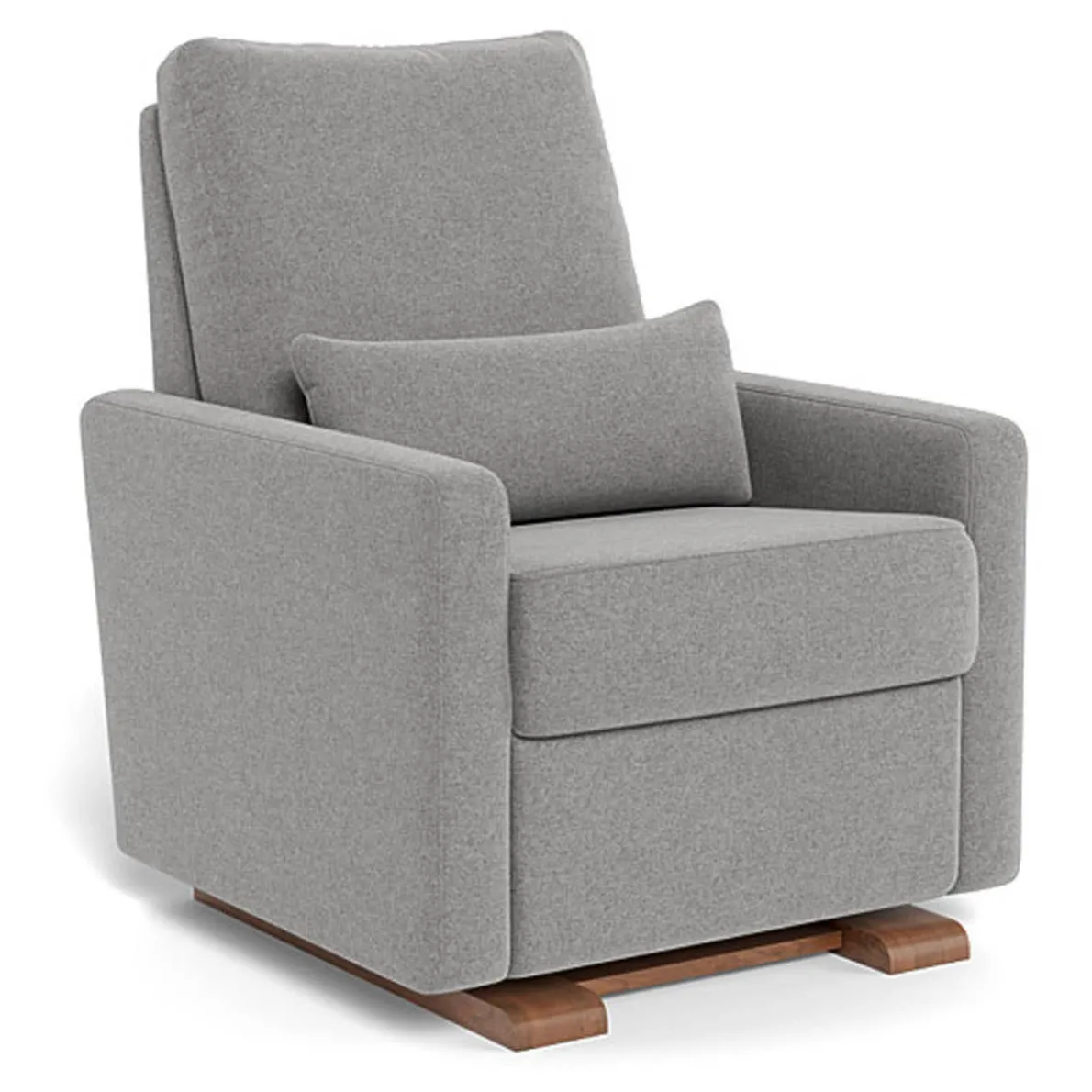 Matera Glider Motorized Recliner - Wool Fabric