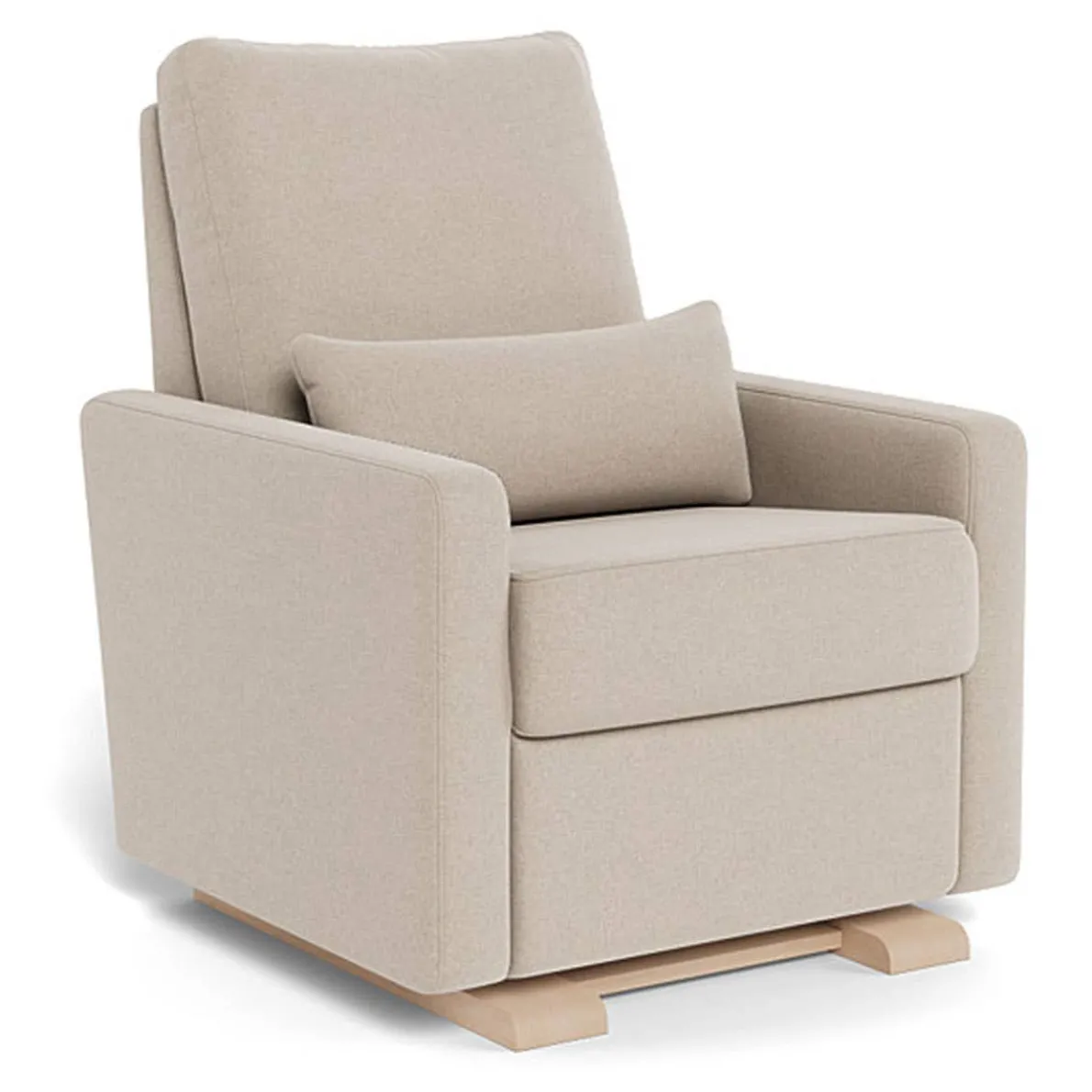 Matera Glider Motorized Recliner - Wool Fabric