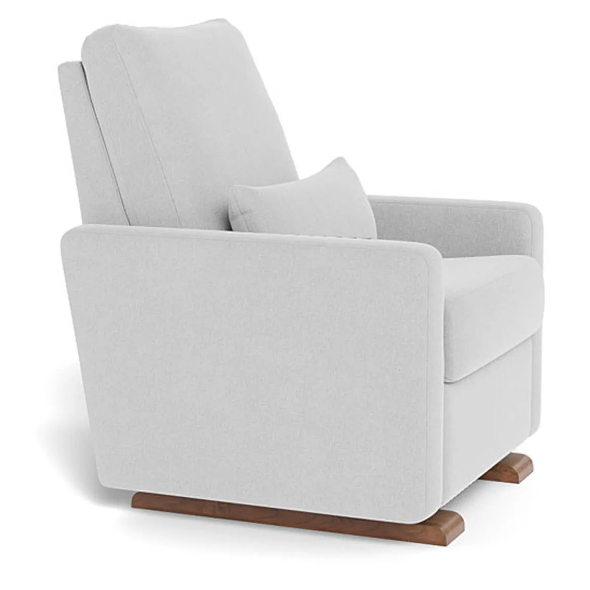 Matera Glider Recliner with Walnut Base