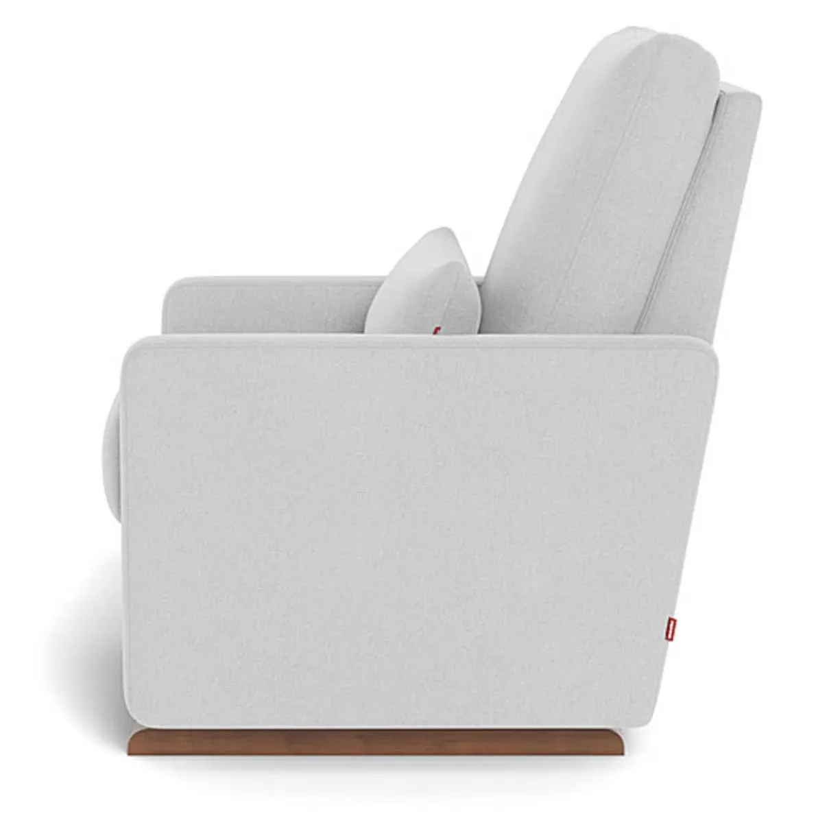 Matera Glider Recliner with Walnut Base