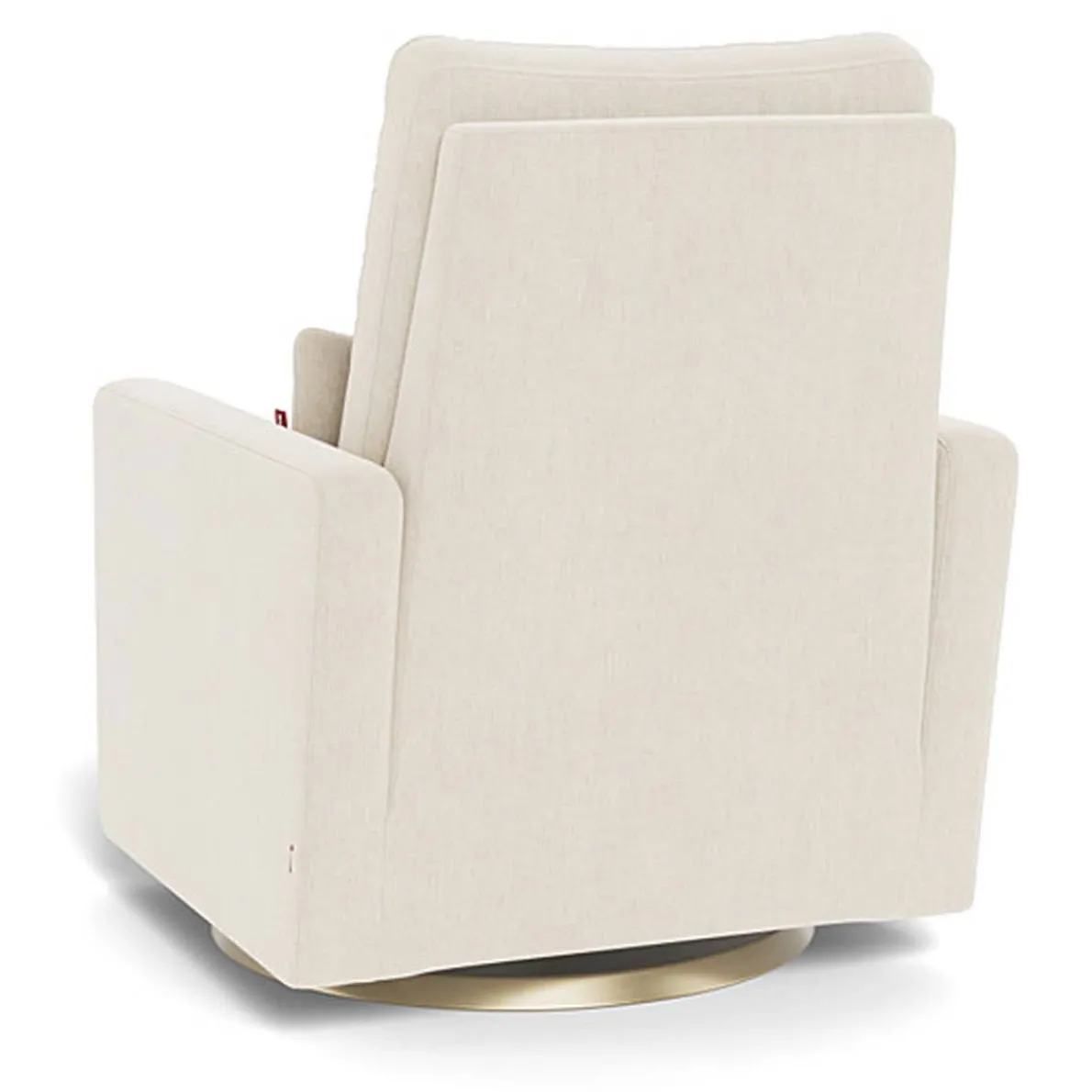 Matera Glider Swivel Recliner with Gold Base