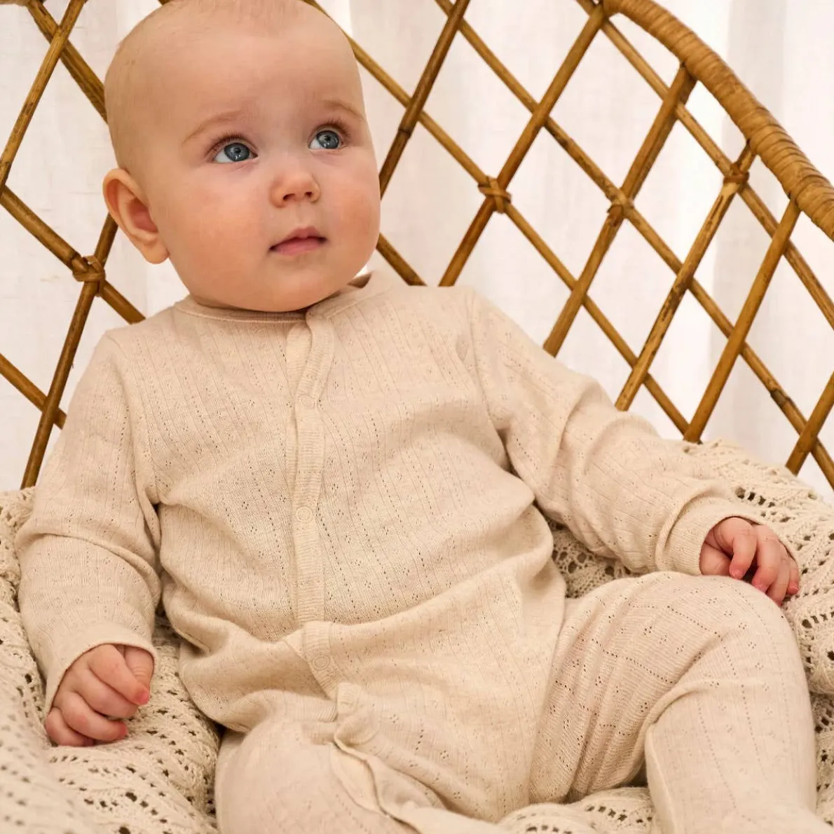 Melange Long Sleeve Romper