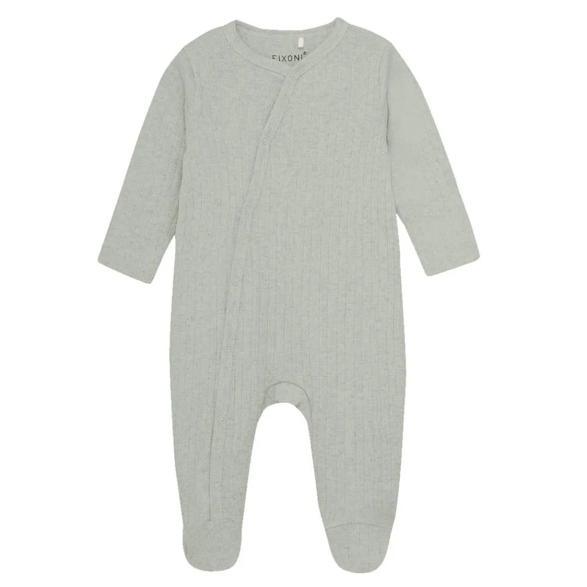 Melange Long Sleeve Romper