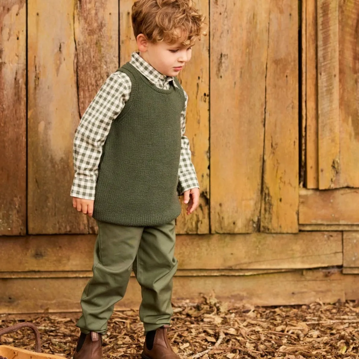 Merino Wool Knit Vest