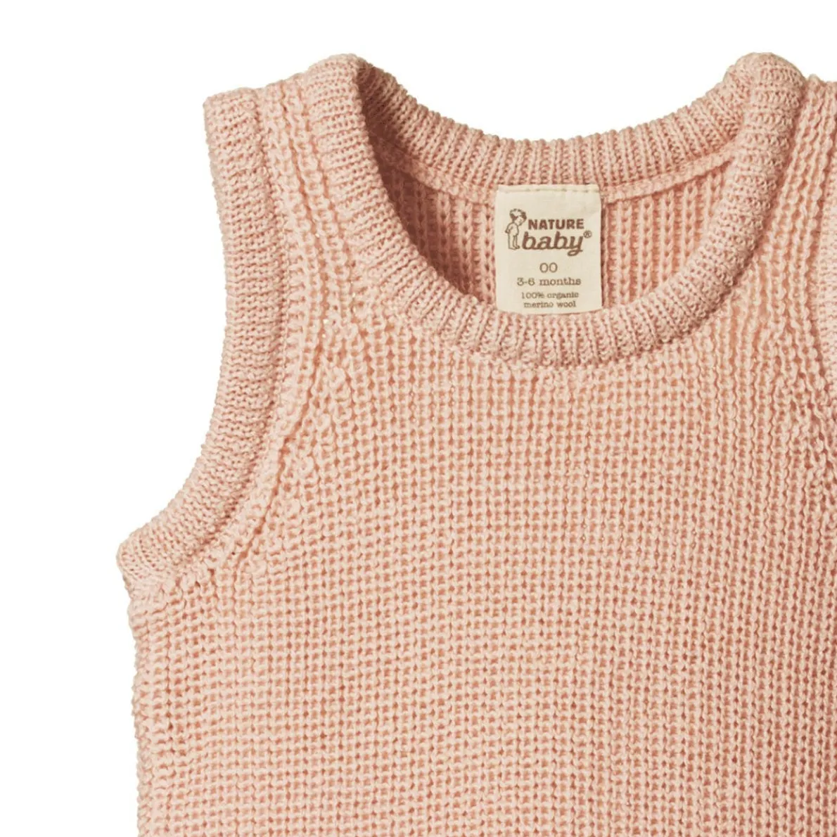 Merino Wool Knit Vest