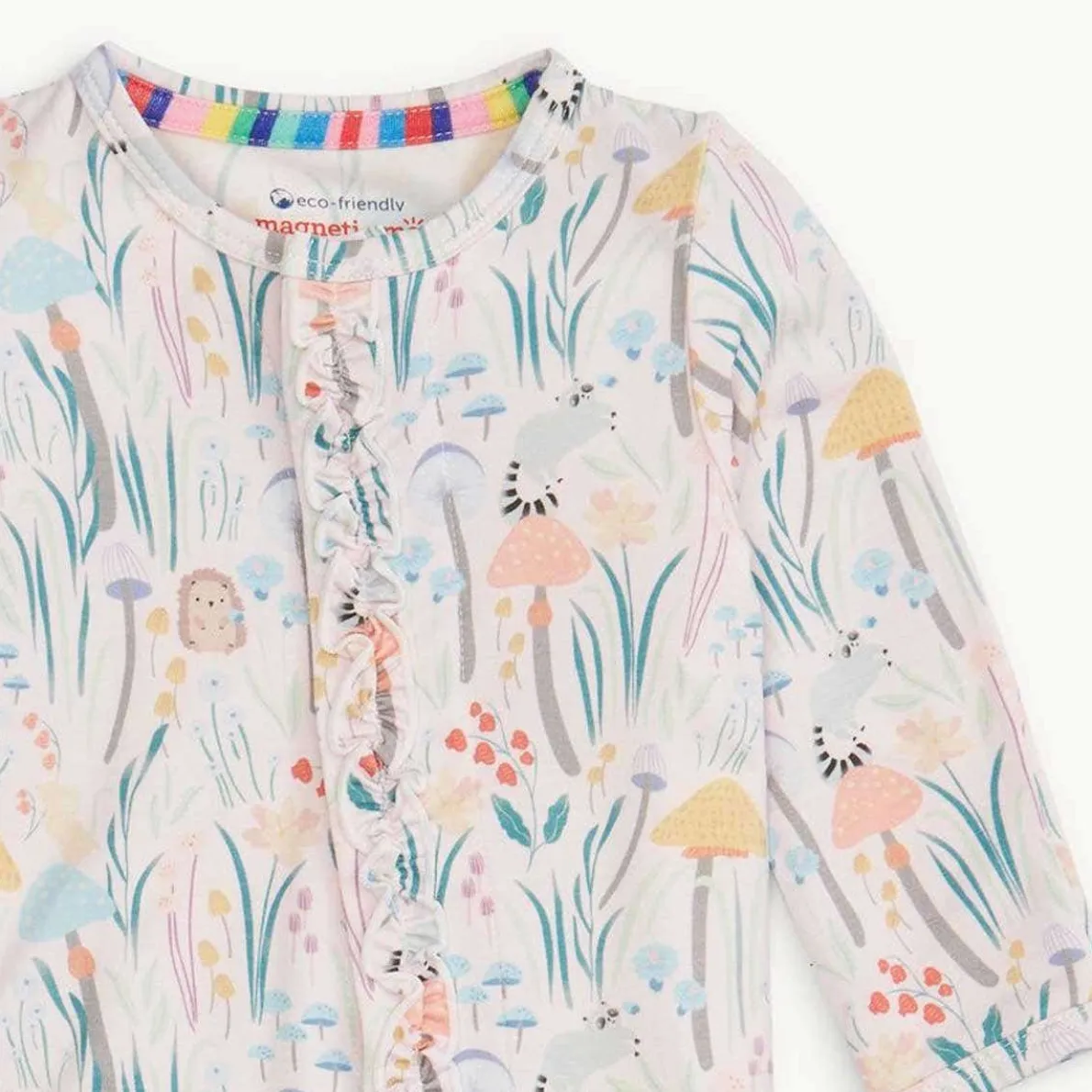 Modal Magnetic Ruffle Footie