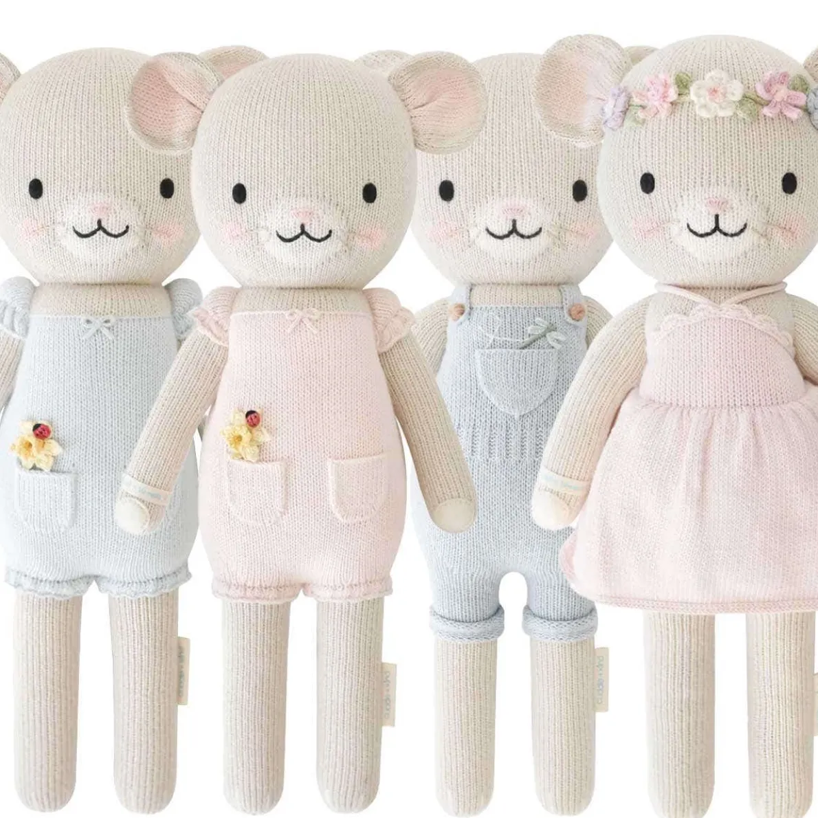 Mouse Big Knit Doll
