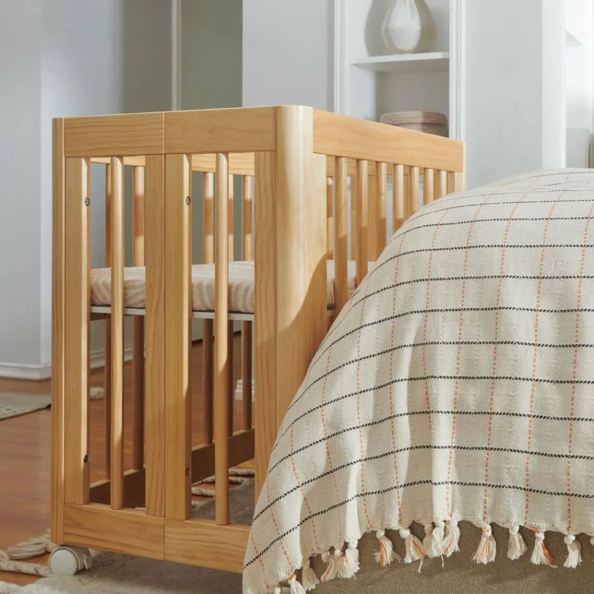 Muslin All-Stages Bassinet Sheet