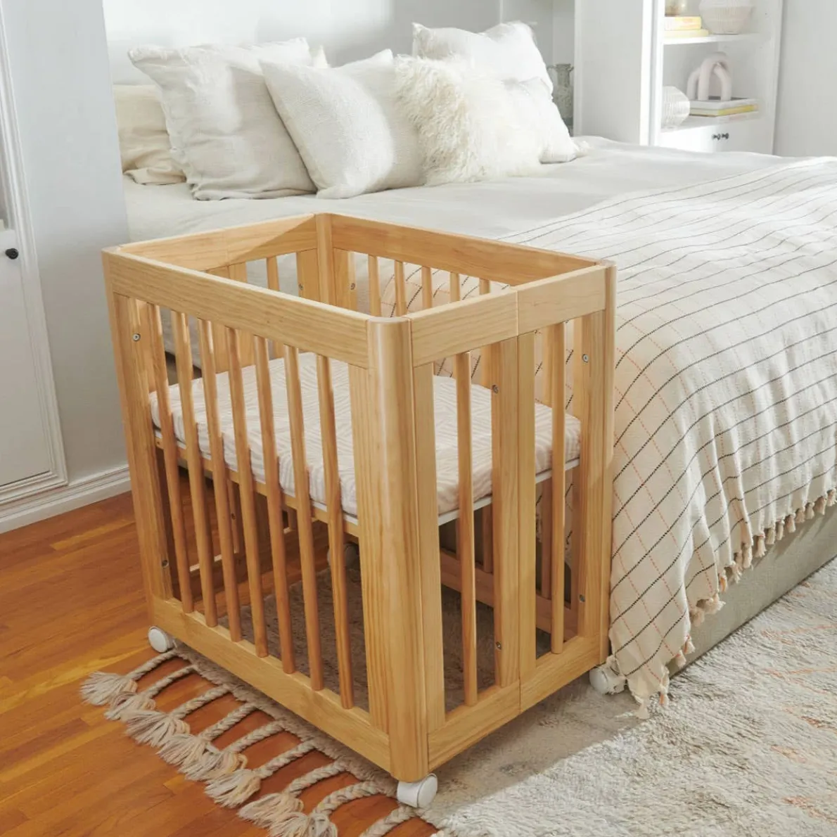 Muslin All-Stages Bassinet Sheet