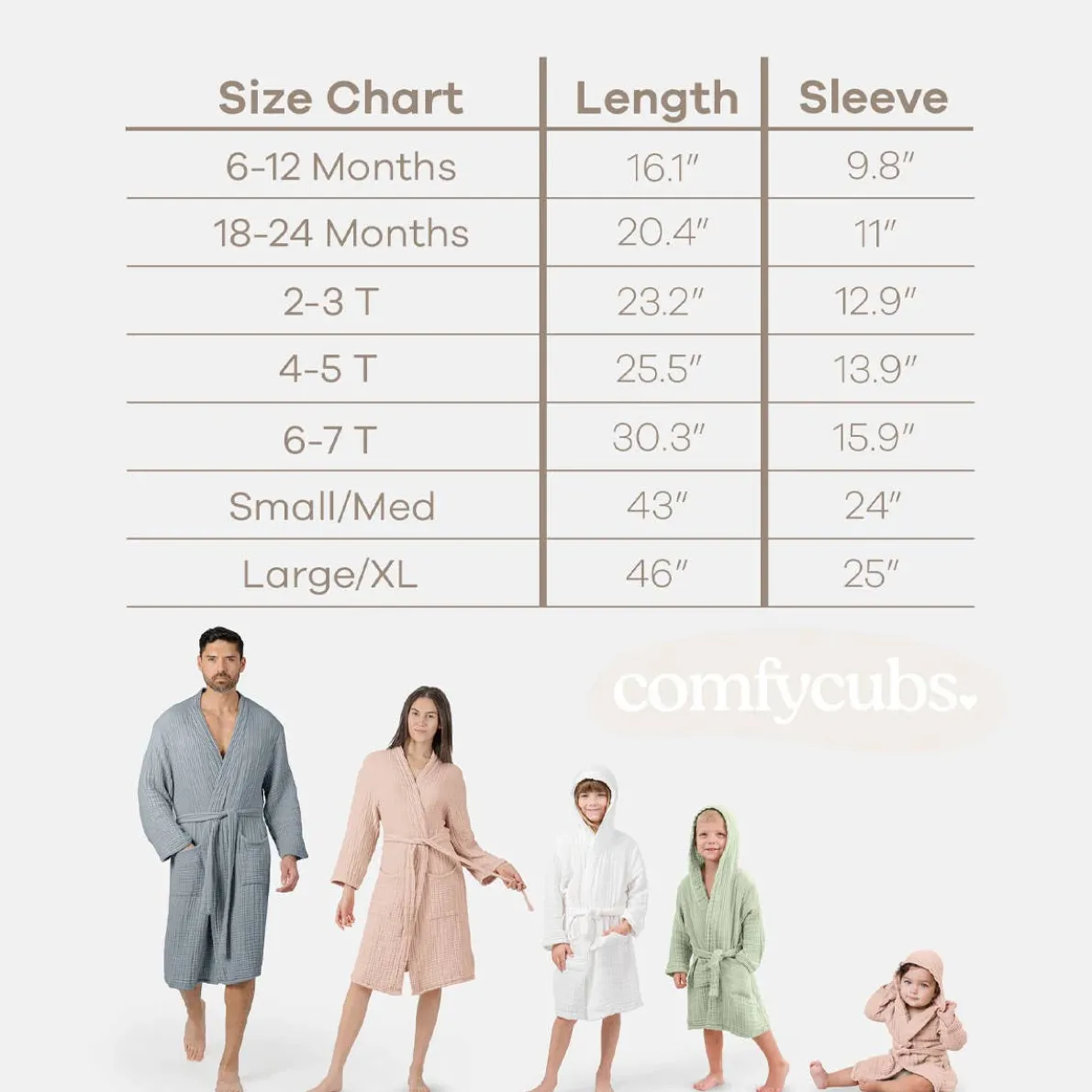 Muslin Bathrobe (18-24M)