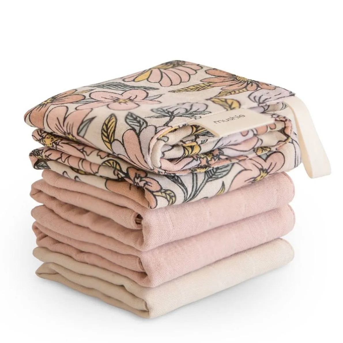 Muslin Cotton Washcloth (5 Pack)