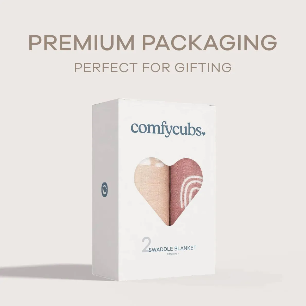 Muslin Swaddle Blankets (2 Pack)