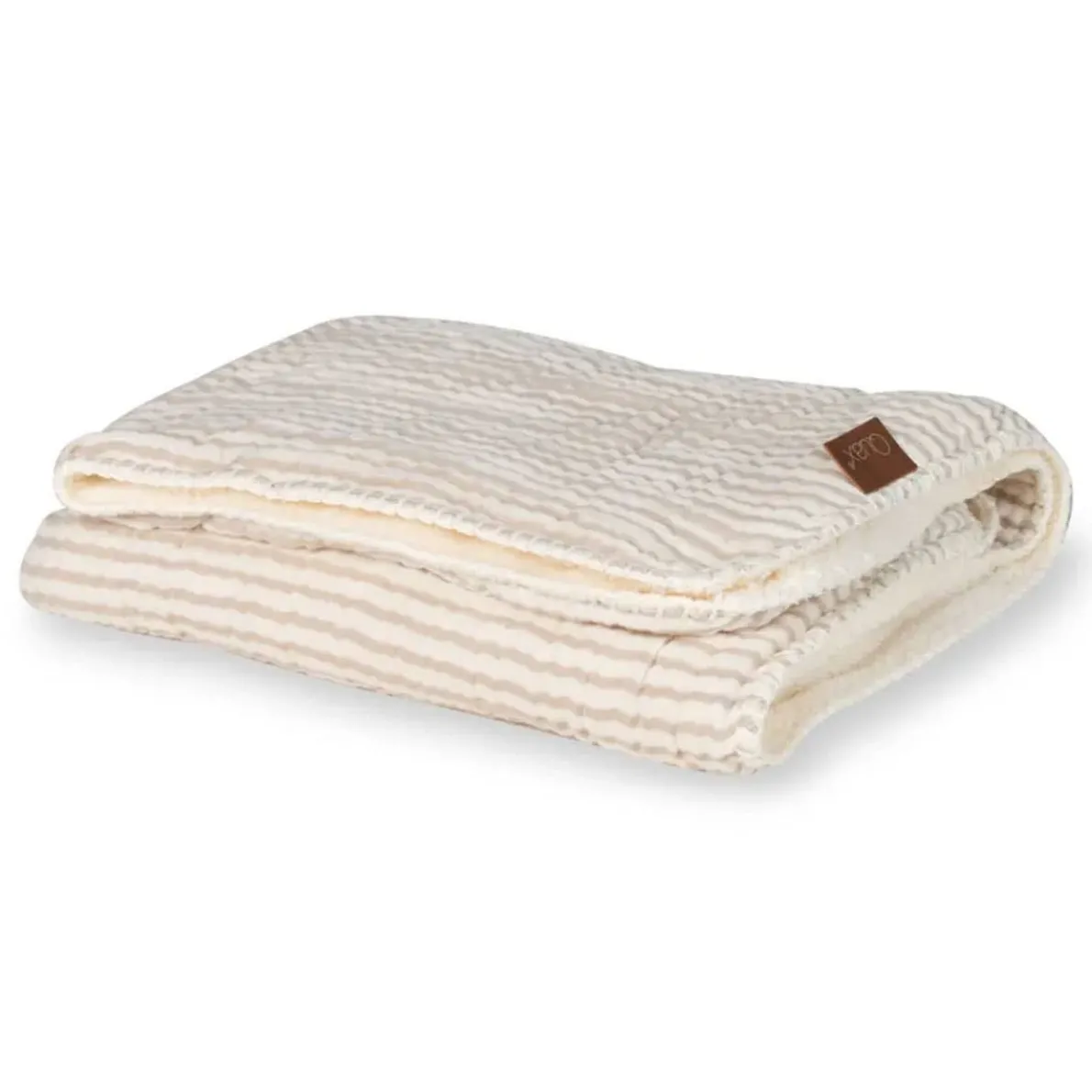 Muslin/Plush Baby Blanket