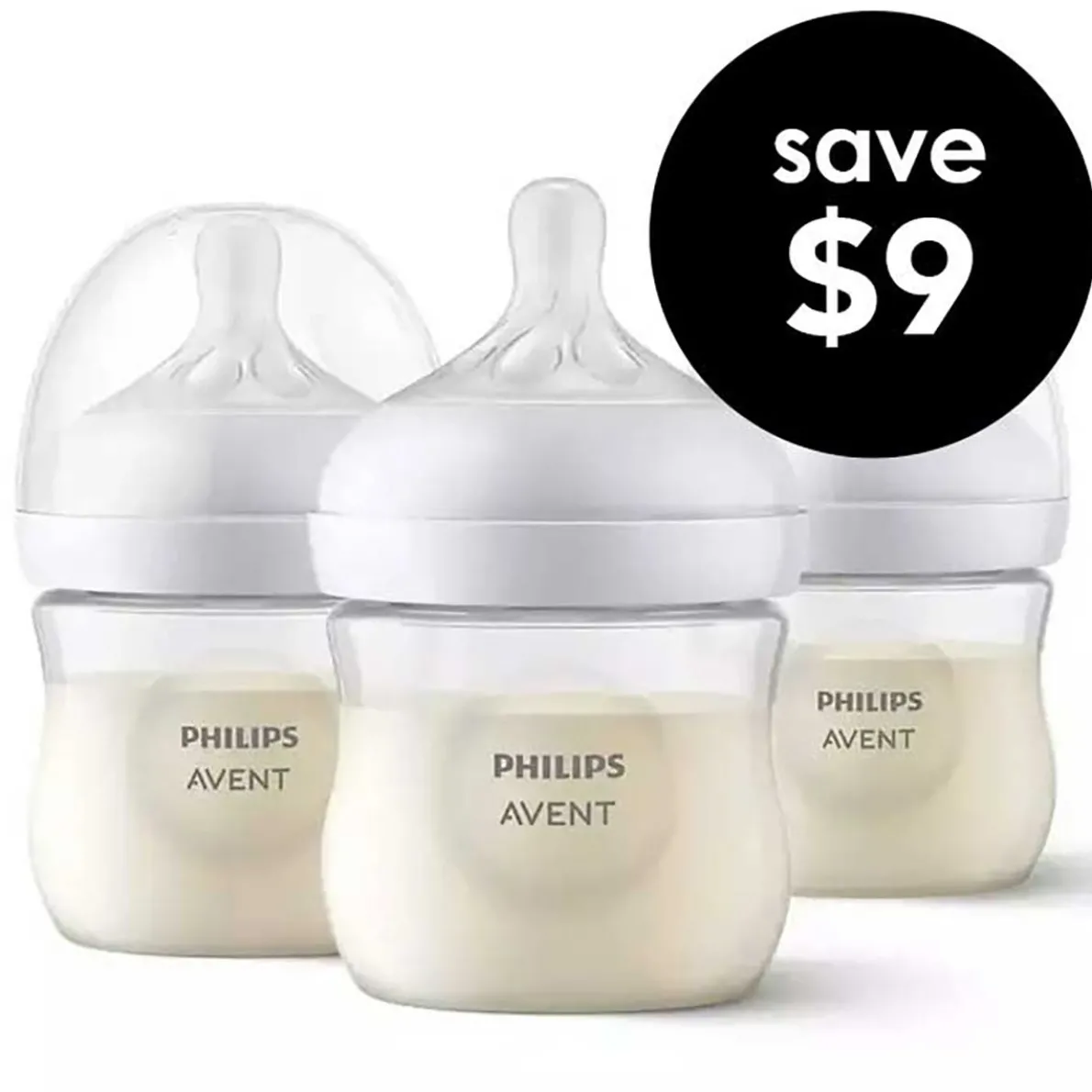 Natural Bottle (4 oz, 3 Pack)