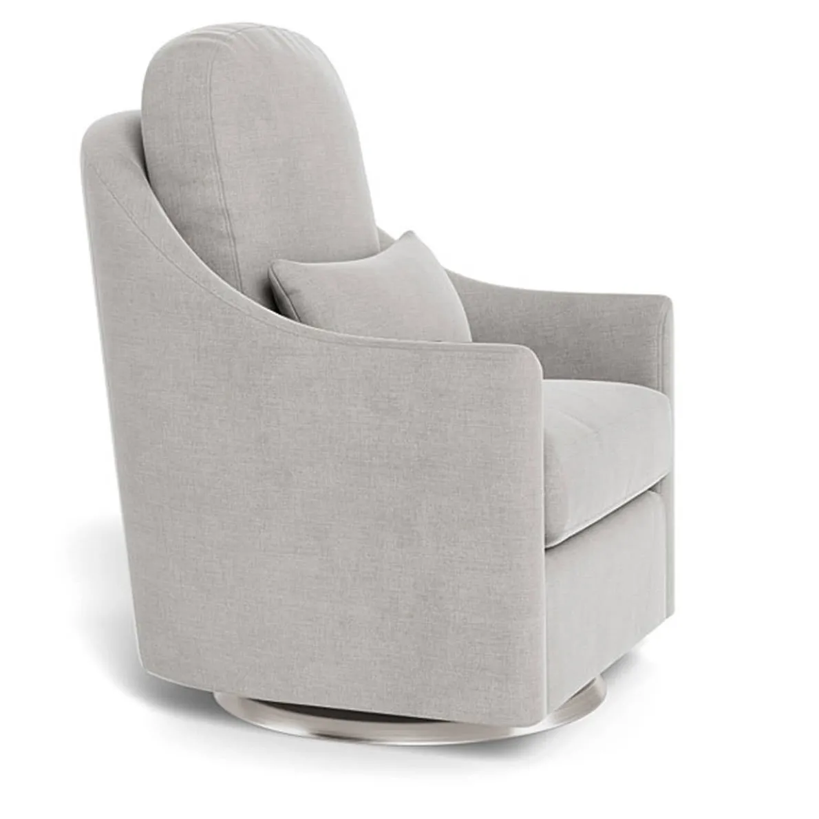 Nessa Glider - European Fabric with Swivel Base