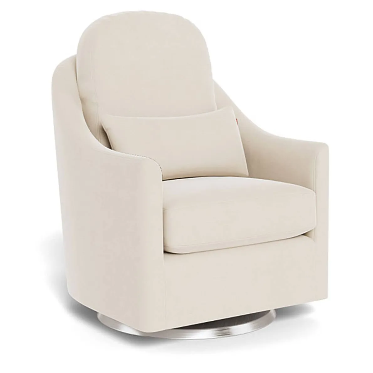 Nessa Glider - European Fabric with Swivel Base