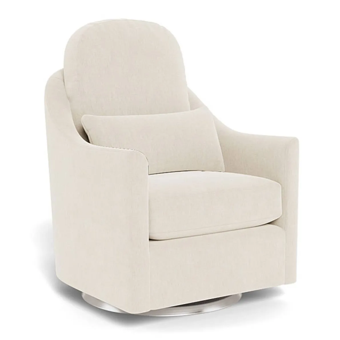 Nessa Glider - Fabric with Swivel Base