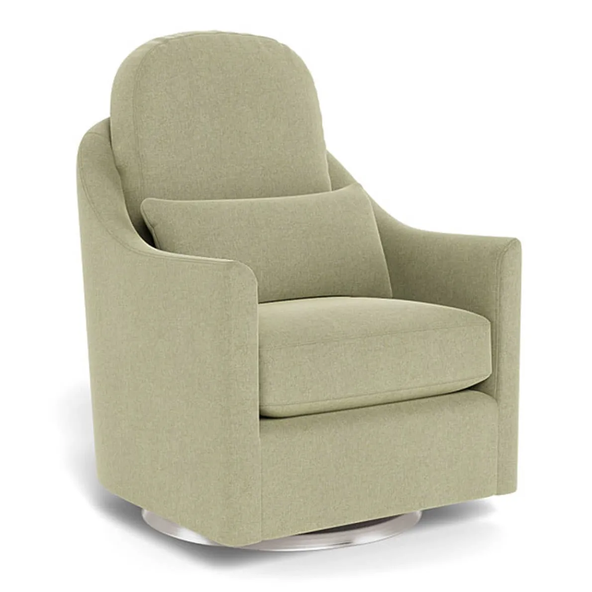 Nessa Glider - Fabric with Swivel Base