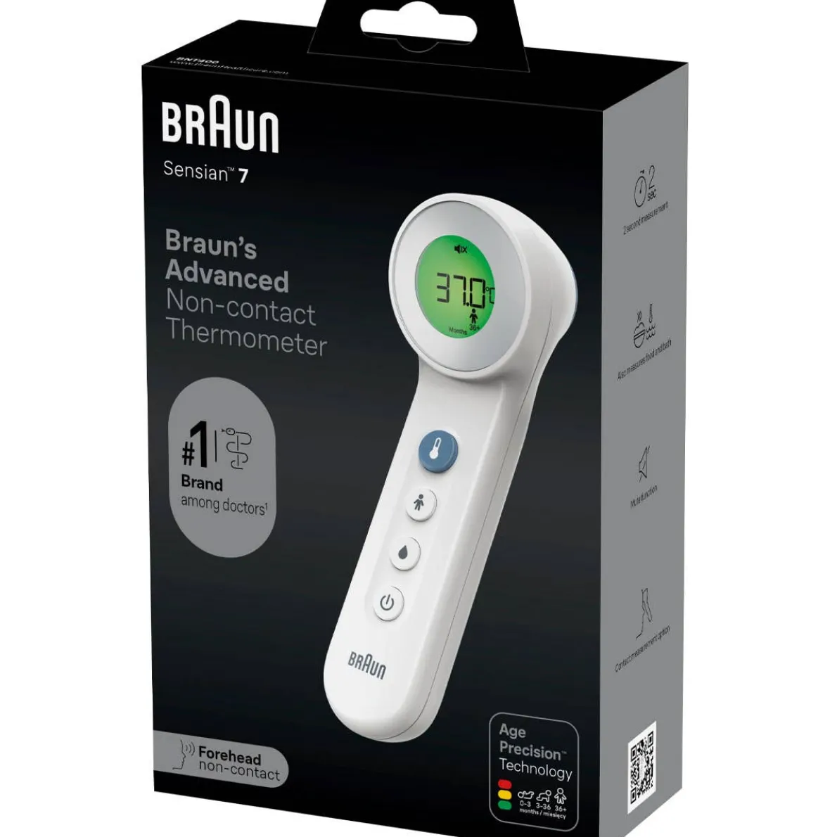 No Touch + Forehead Thermometer