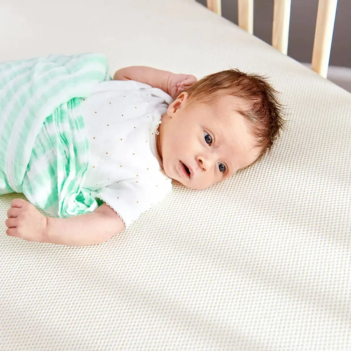 Organic Breathable 2-Stage Crib Mattress