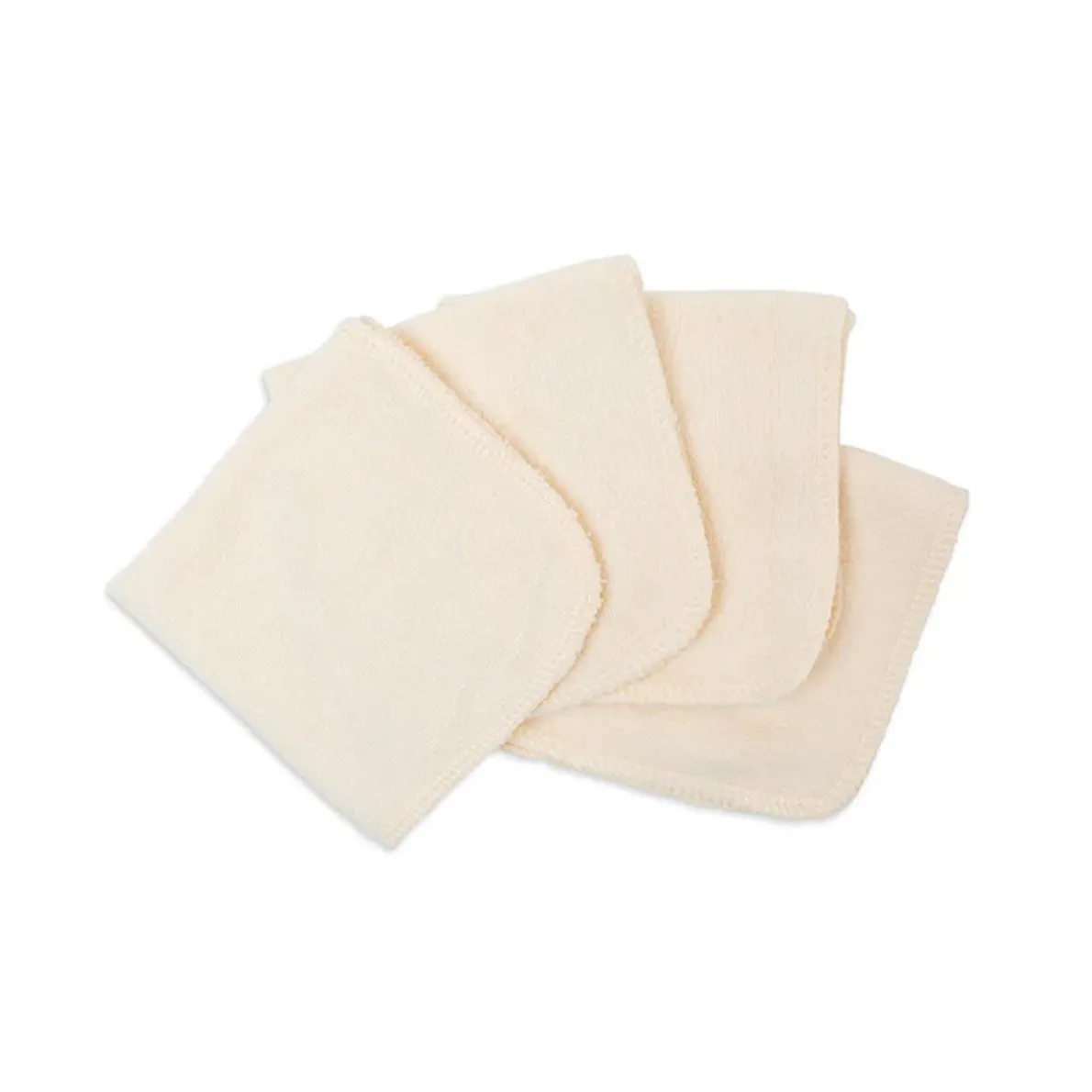 Organic Cotton Face Cloth (4 Pack)