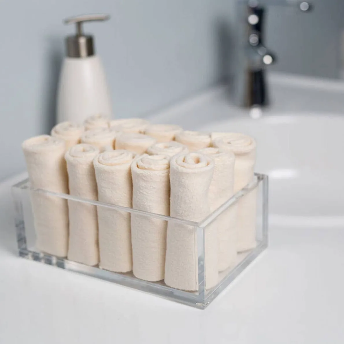 Organic Cotton Face Cloth (4 Pack)