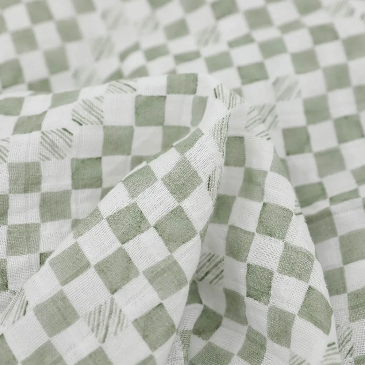 Organic Cotton Muslin Swaddle