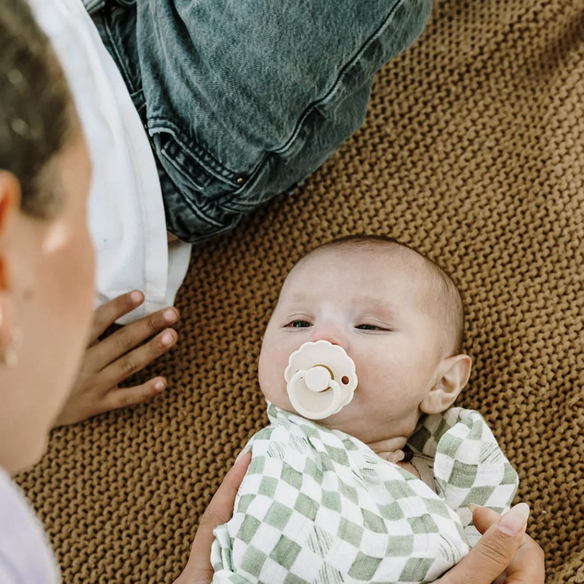 Organic Cotton Muslin Swaddle