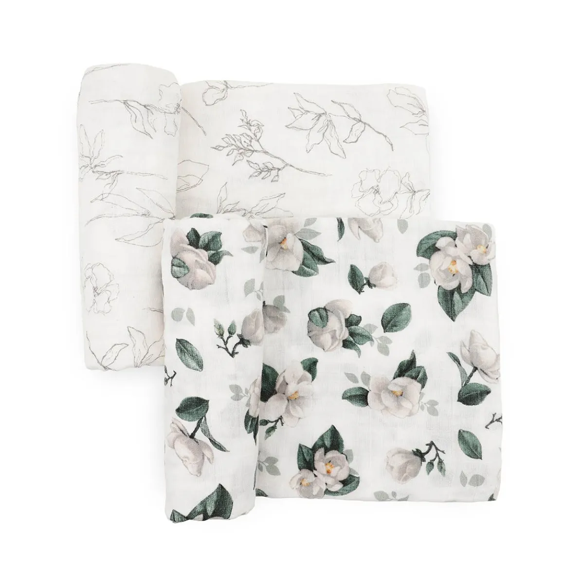 Organic Cotton Muslin Swaddle (2 Pack)