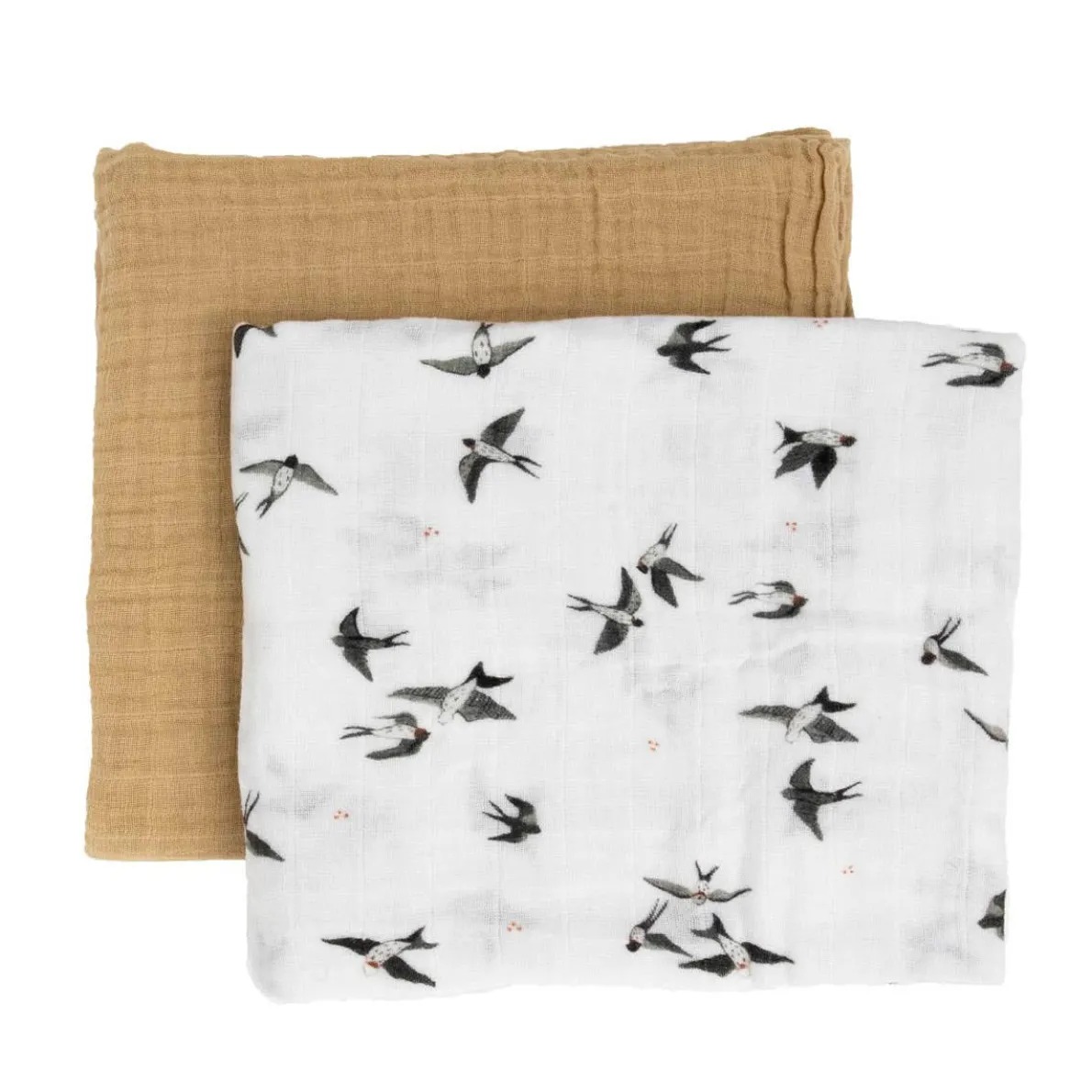 Organic Cotton Muslin Swaddle (2 Pack)