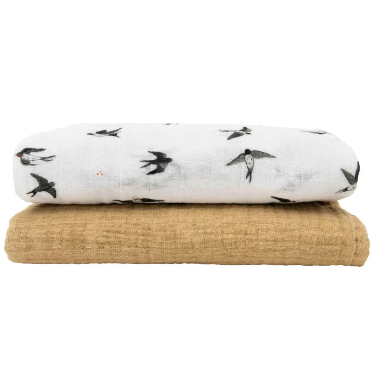 Organic Cotton Muslin Swaddle (2 Pack)