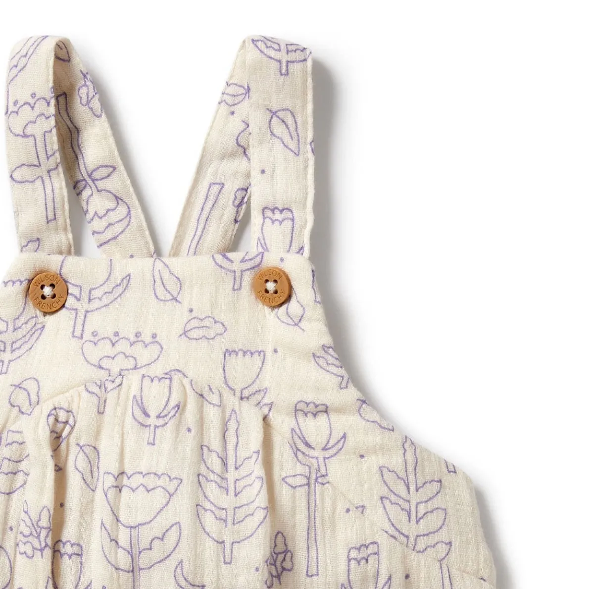 Organic Crinkle Bodysuit