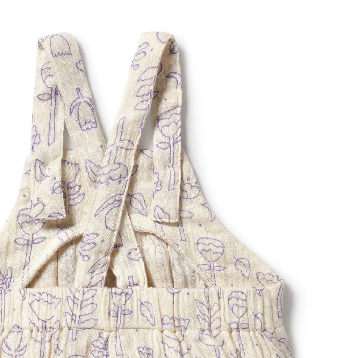 Organic Crinkle Bodysuit