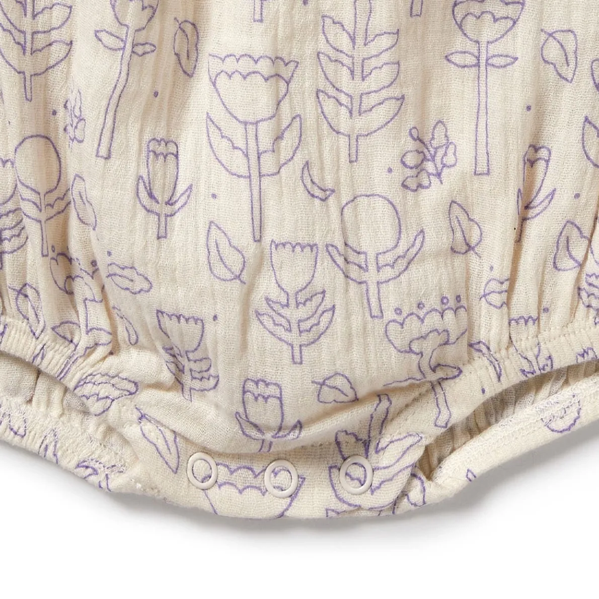 Organic Crinkle Bodysuit