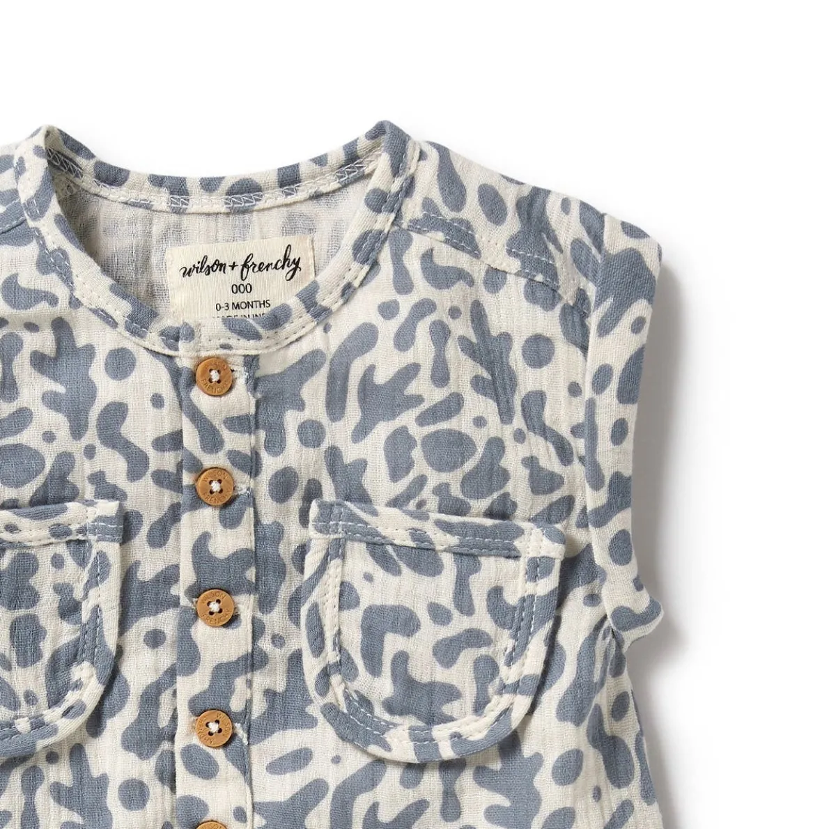 Organic Crinkle Growsuit