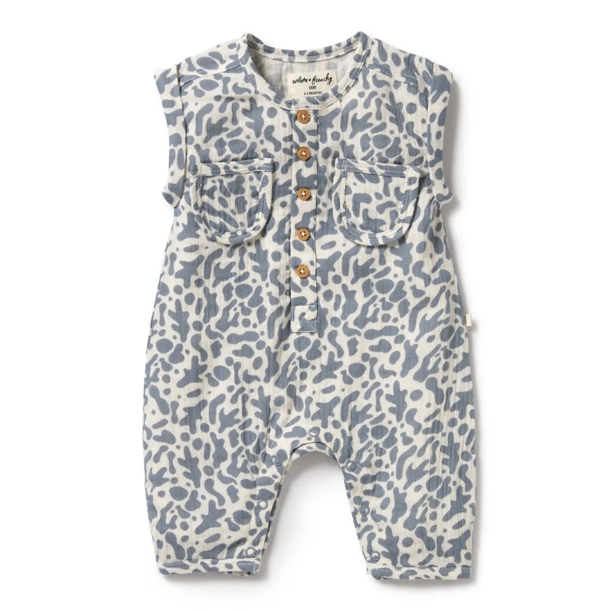 Organic Crinkle Growsuit