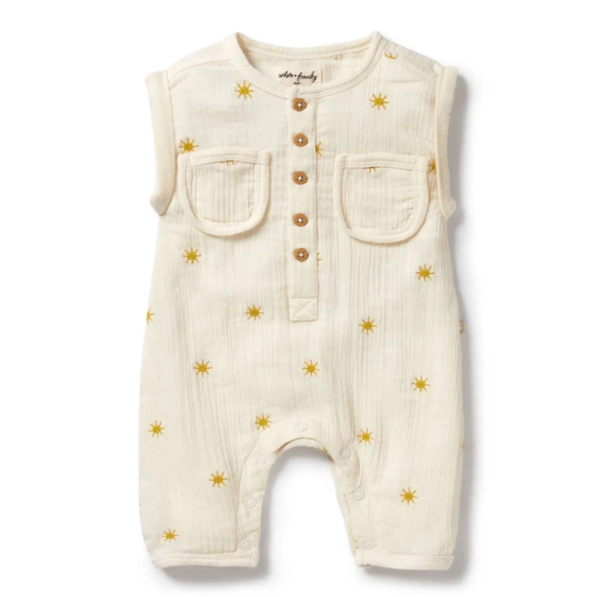 Organic Crinkle Growsuit