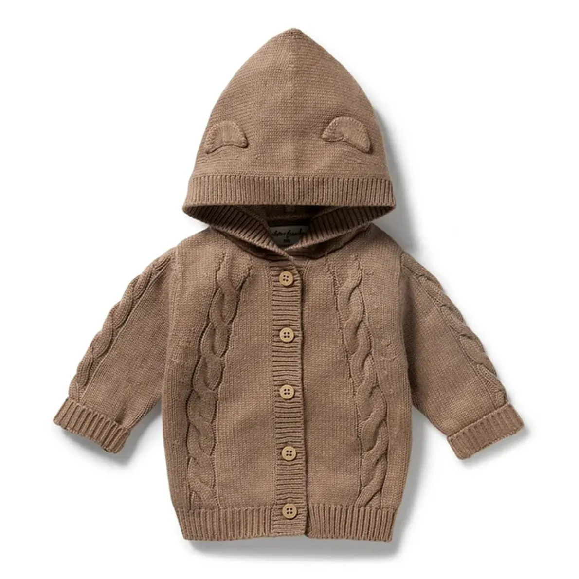 Organic Knitted Cable Jacket