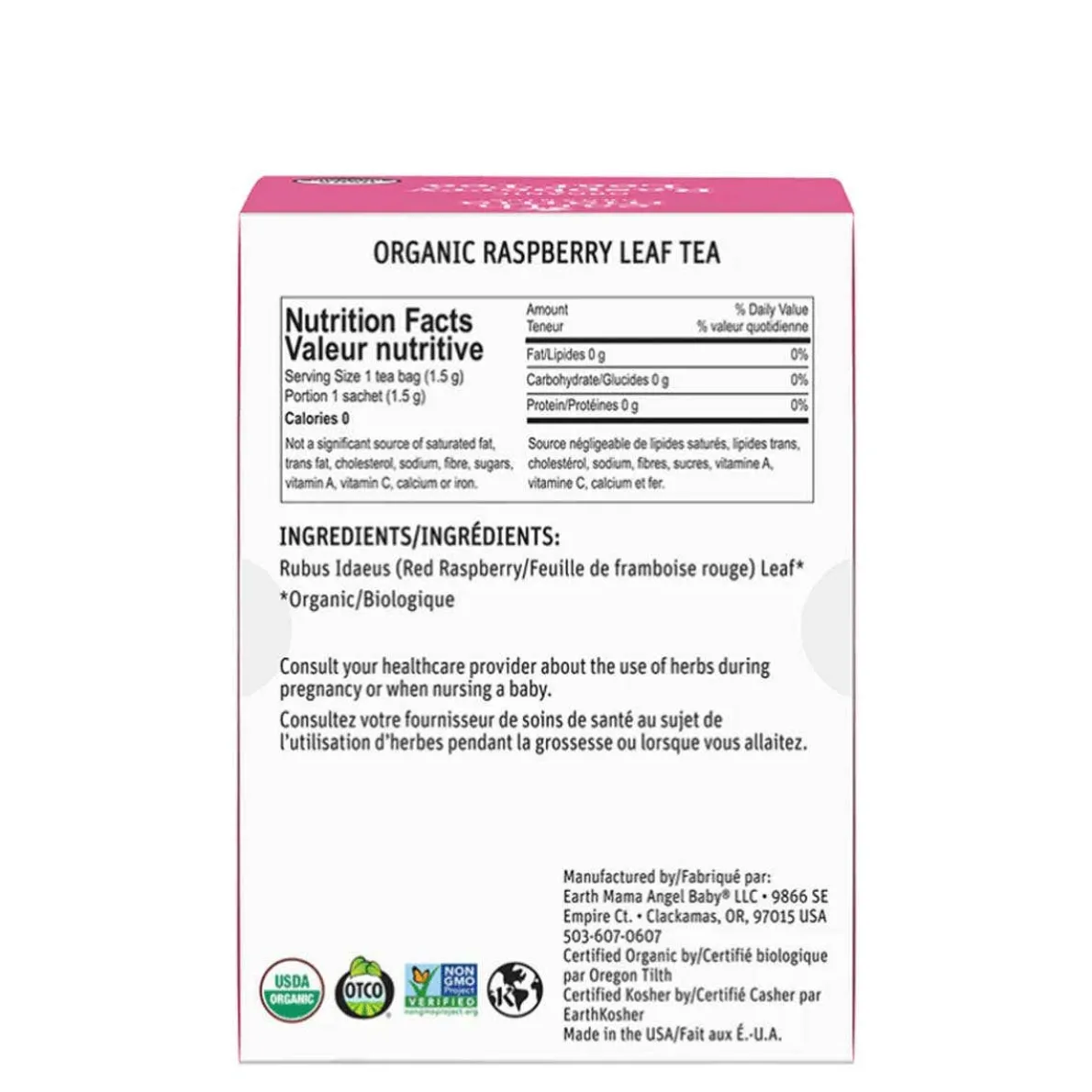 Organic Raspberry Leaf Tea