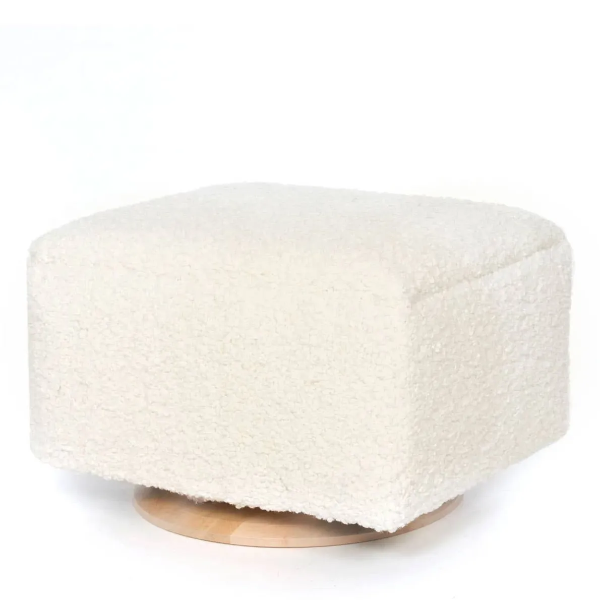 Ottoman with Wood Base (Grade C)