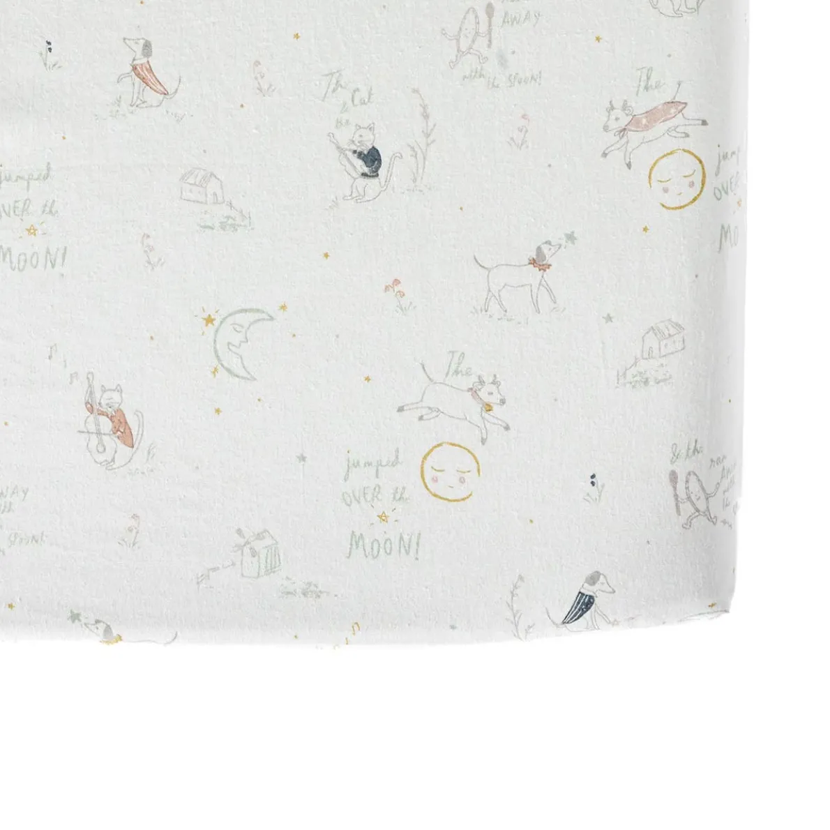 Over the Moon Crib Sheet