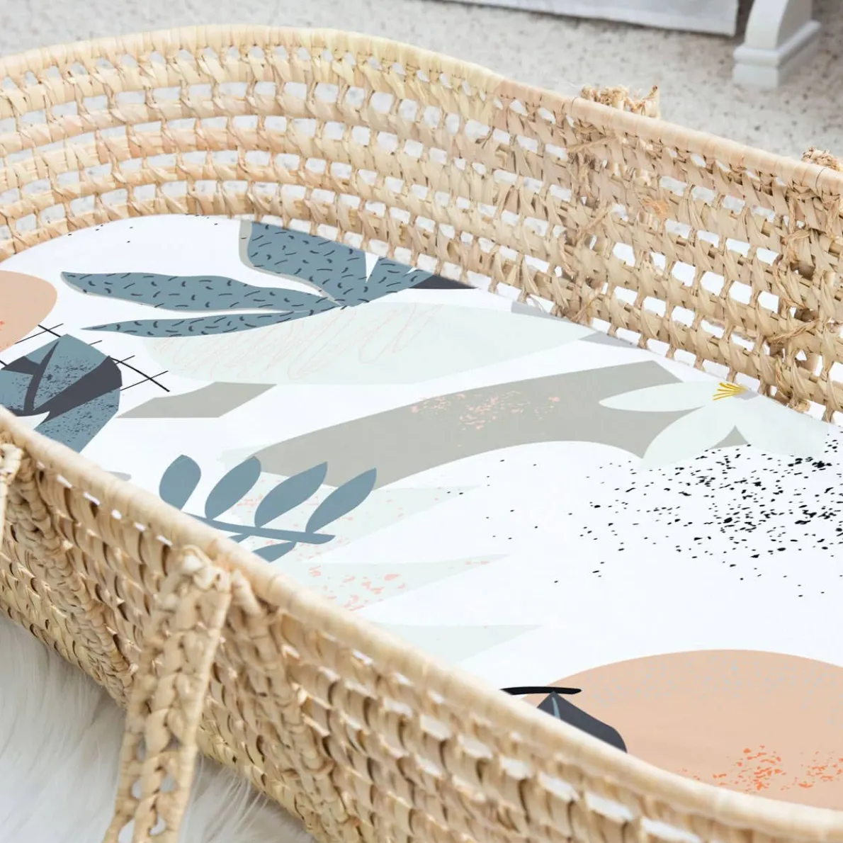 Percale Bassinet Sheet