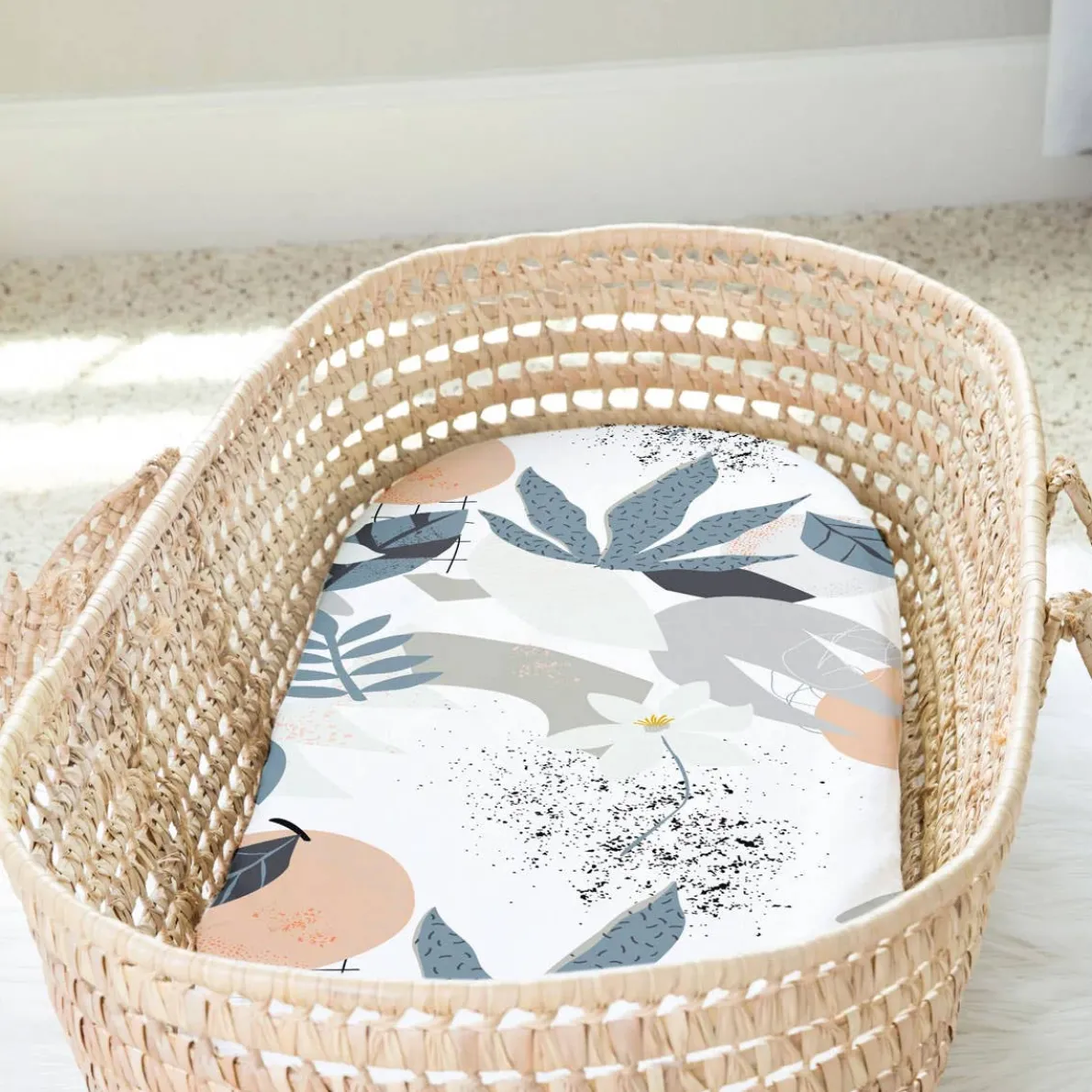 Percale Bassinet Sheet