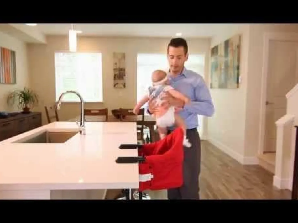 Perch Chair (Black Frame) - Raven