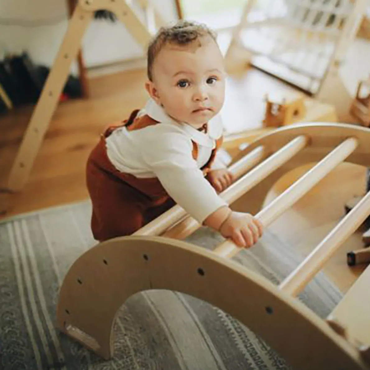 Pikler Rocking & Climbing Arch