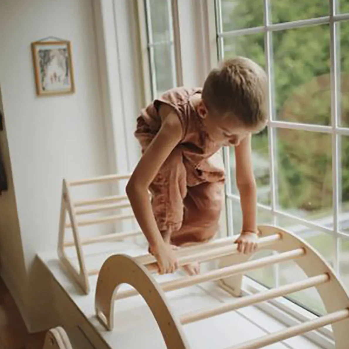 Pikler Rocking & Climbing Arch