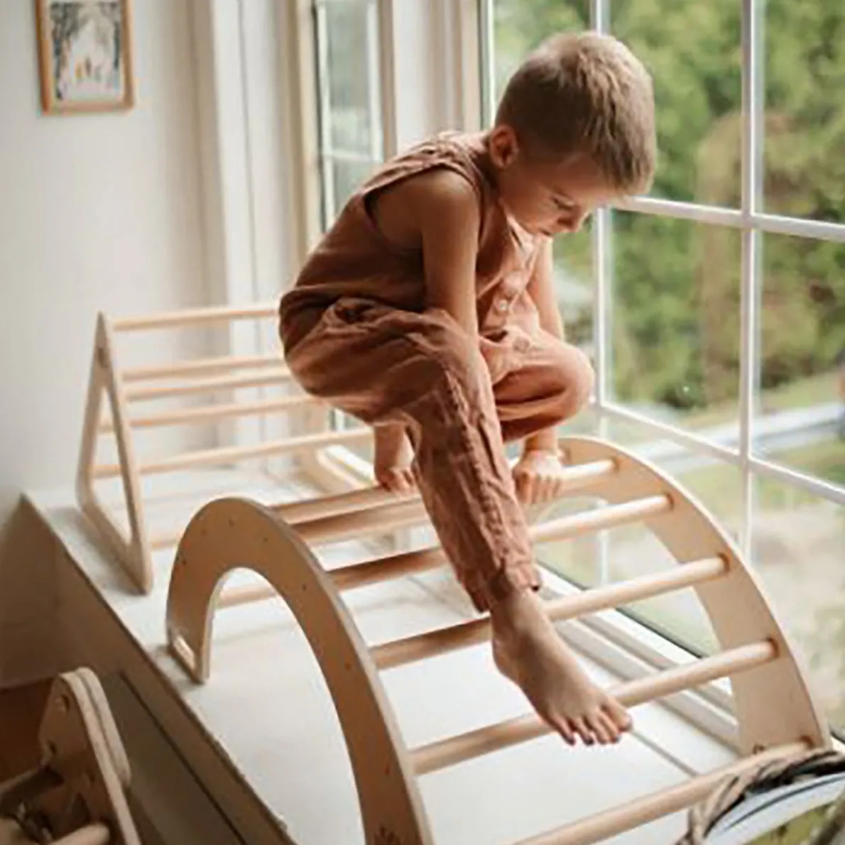 Pikler Rocking & Climbing Arch